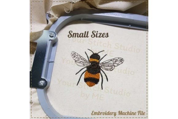 Bee Embroidery Design- Bumble Bee